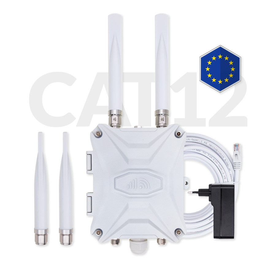 EZEN EZR34 เราเตอร์ 4G Outdoor CAT12 + WiFi 1200Mbps