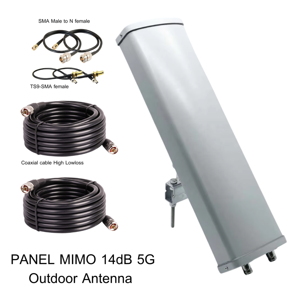 SYDEE 5G/4G PANEL MIMO Antenna 13dBi 700-3800MHz สำหรับโมเด็ม 4G/5G